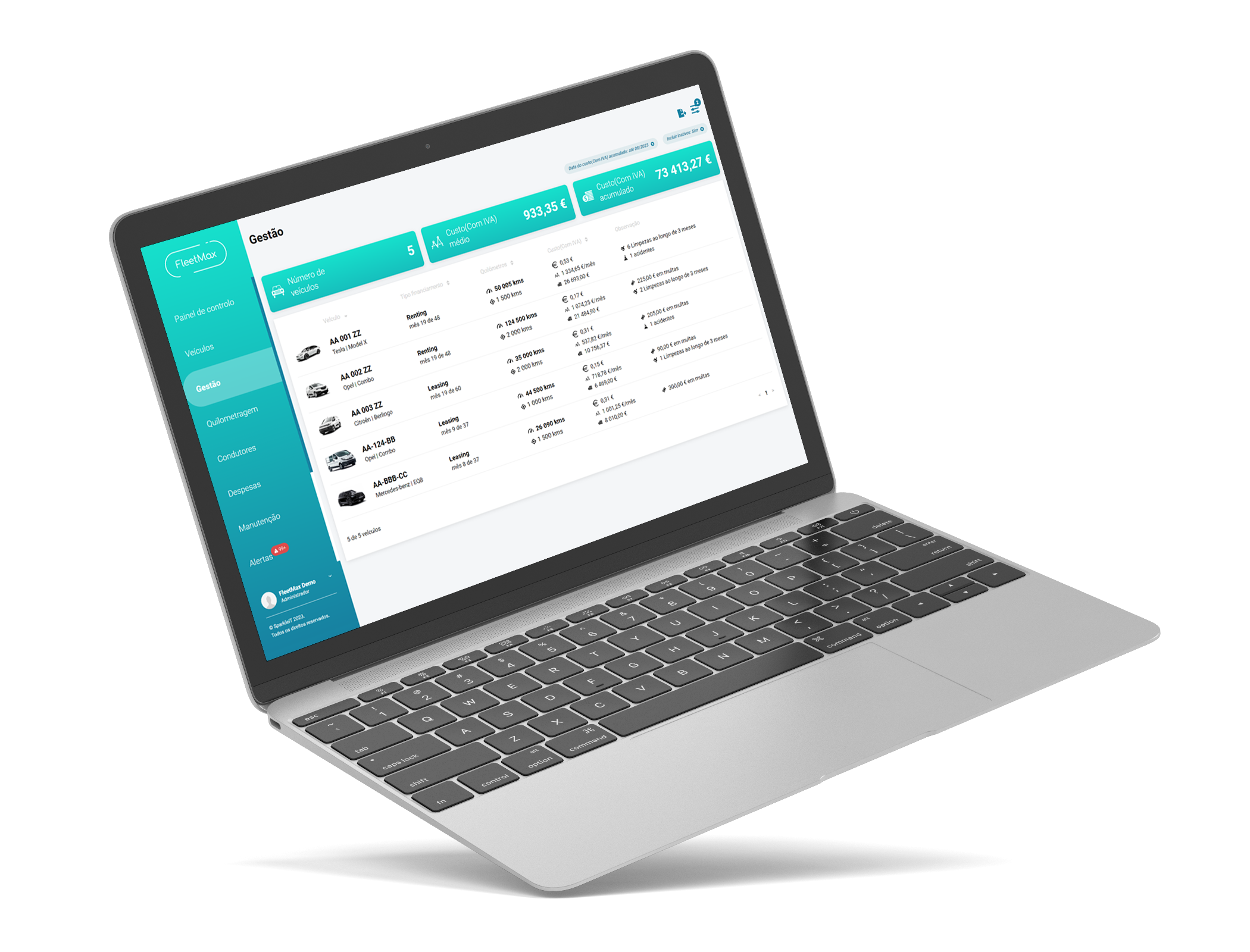 Funcionalidades 5 fleetmax